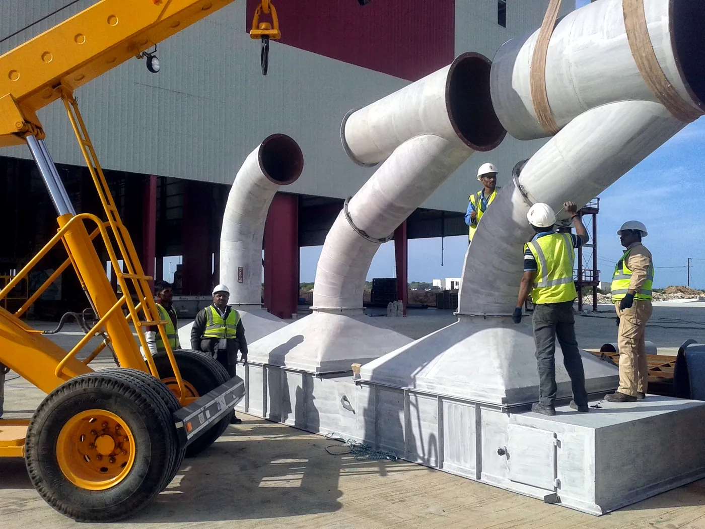 Coega Steels | Agni Steels SA fume extraction project photograph 4